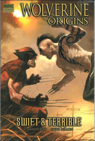 Wolverine: Origins issue 3 Swift & Terrible - Dust Jacket