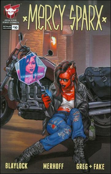 Mercy Sparx (2013) issue 10-B Ashley Witter Cover