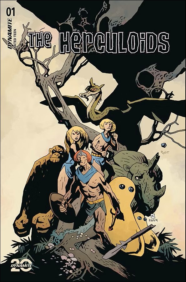 Herculoids (2025) issue 1-E Mike Mignola Cover