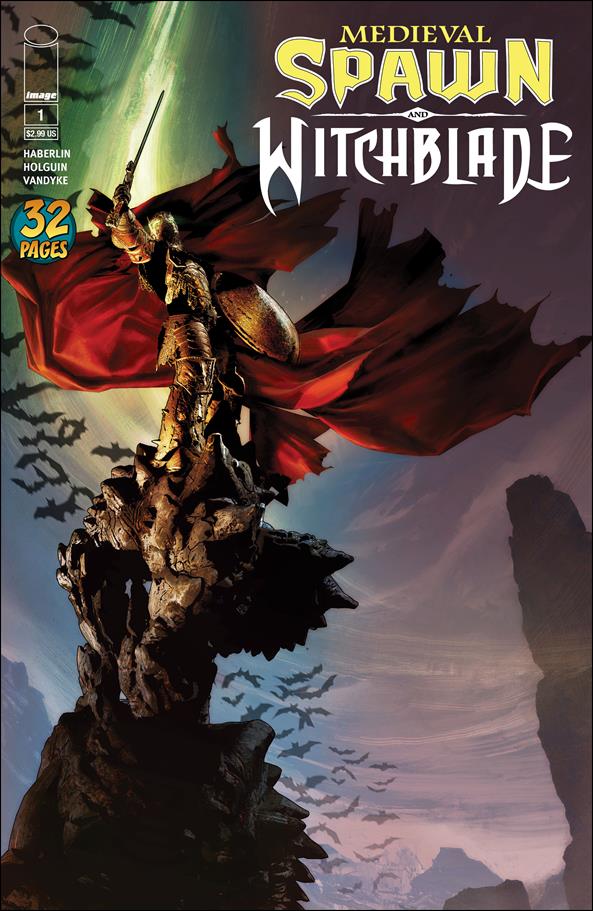 Medieval Spawn & Witchblade (2018) issue 1 Brian Haberlin Cover