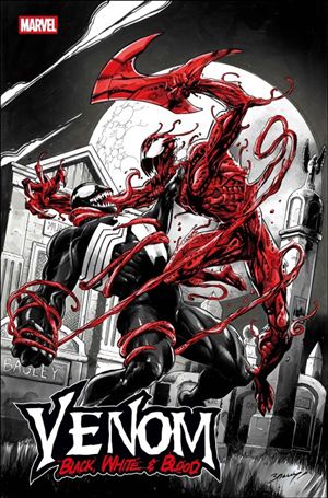 Venom: Black, White & Blood issue 1-B Mark Bagley Cover