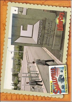 Smallville: Season One (Base Set) card 18 LuthorCorp