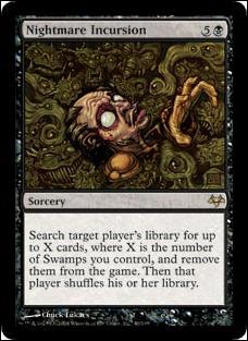 Magic the Gathering: Eventide (Base Set) card 40 Nightmare Incursion