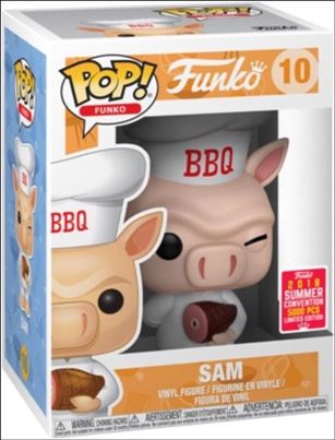 POP! Funko - Fantastik Plastik figure 10-B Sam Summer Convention Exclusive 1/5000