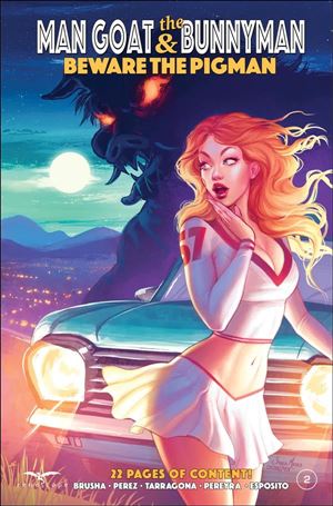 Man Goat & the Bunnyman: Beware the Pigman issue 2-C  Sonia Matas Cover
