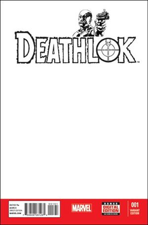 Deathlok (2014) issue 1-F Blank/Sketch Cover