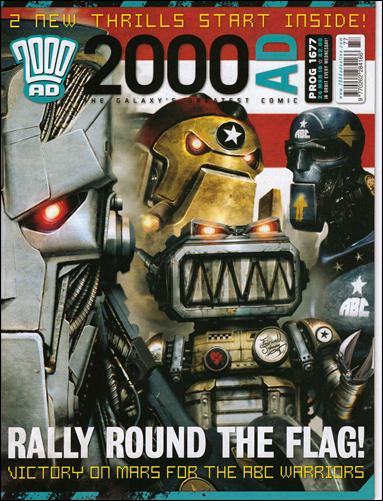 2000 A.D. (UK) issue 1677 Gatefold