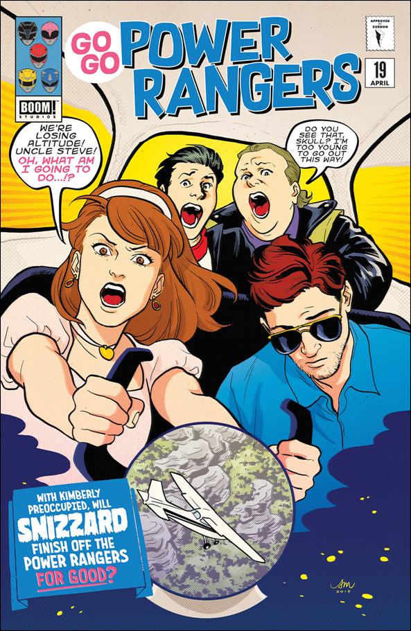 Saban's Go Go Power Rangers issue 19-C Audrey Mok Preorder Cover