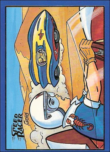 Speed Racer (Gold Foil Subset) card 7 The Desperate Desert Race