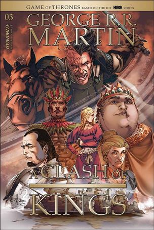 George R. R. Martin's A Clash of Kings (2020) issue 3-B Mel Rubi Cover
