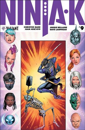 Ninja-K issue 9 Carmen Carnero Cover