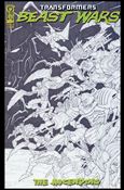 Transformers: Beast Wars: The Ascending issue 1-D Don Figueroa 1:20 Retailer Incentive Sketch Cover