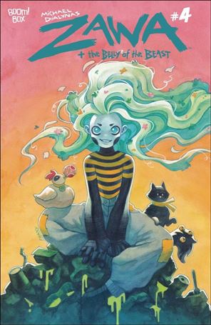 Zawa + The Belly of the Beast issue 4-B Frany Cover