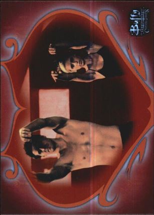 Buffy the Vampire Slayer: Connections (Base Set) card 5 Buffy + Angel : Magical Connection