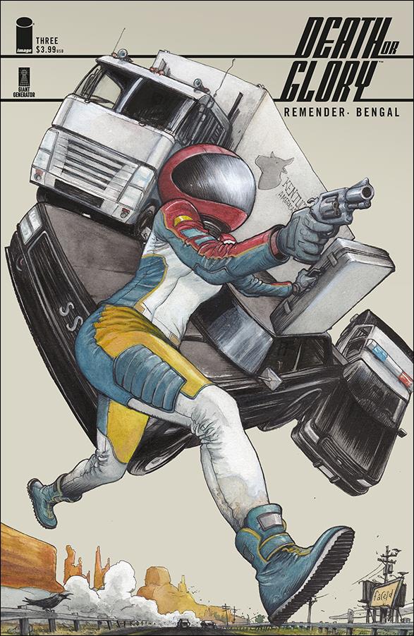 Death or Glory issue 3-B Farel Dalrymple Cover