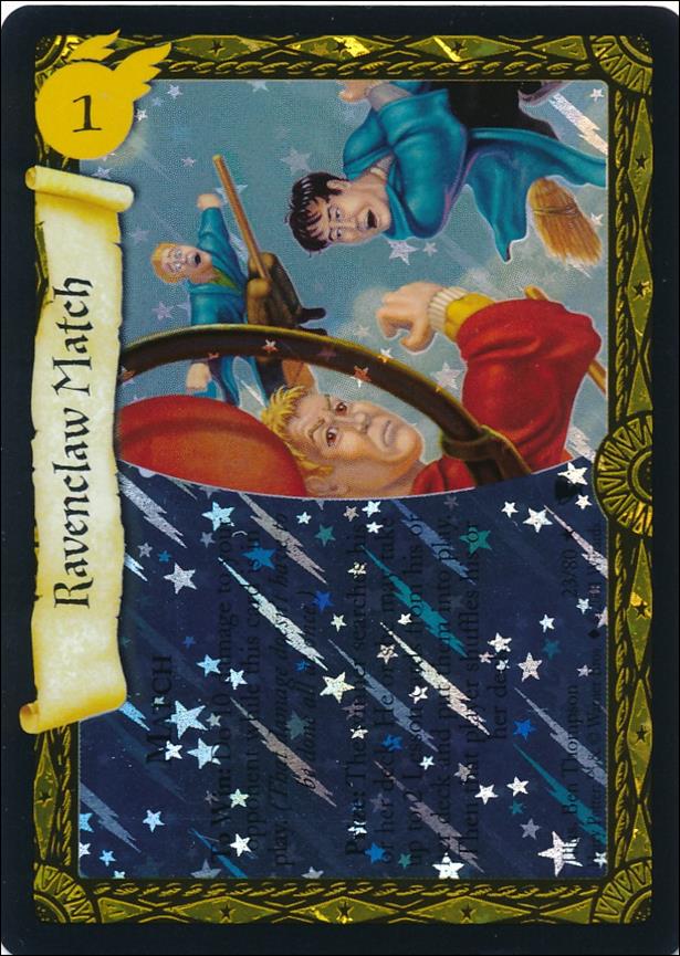 Harry Potter: Quidditch Cup (Base Set) card 23-B Ravenclaw Match