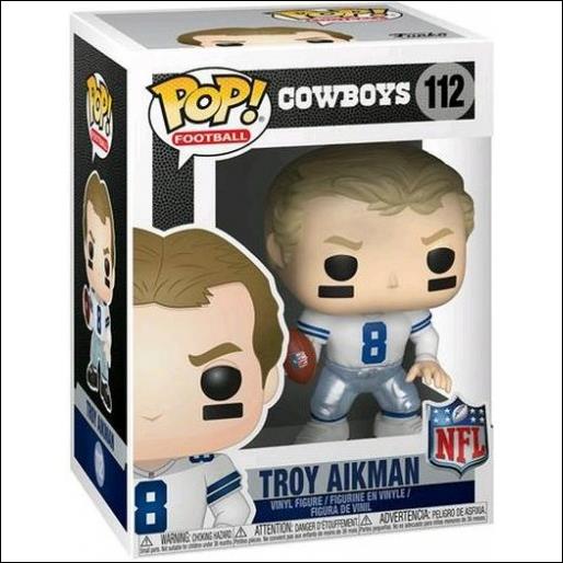 Pop! Football (NFL) figure 112 Troy Aikman