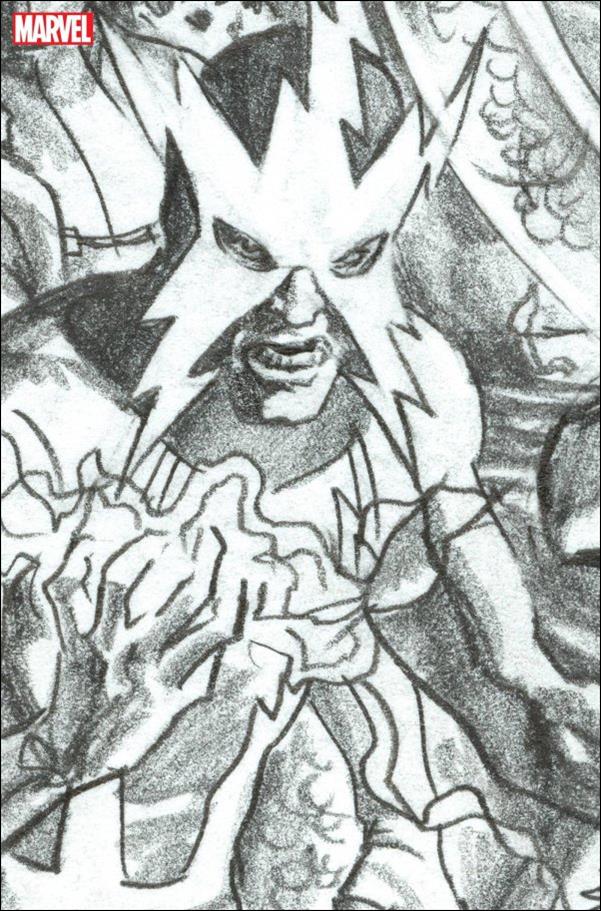 Miles Morales: Spider-Man (2022) issue 5-H Alex Ross 1:100 Electro Virgin Sketch Cover