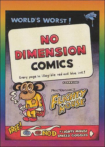 Defective Comics (Base Set) card 16 No-Dimension Comics #1