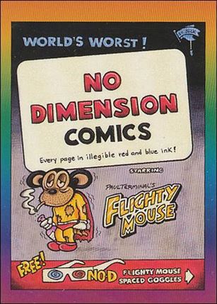 Defective Comics (Base Set) card 16 No-Dimension Comics #1