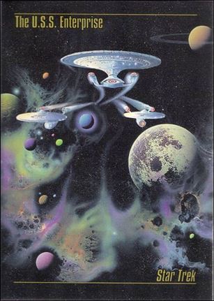 Star Trek Master Series: Series 1 (Base Set) card 18 The U.S.S. Enterprise