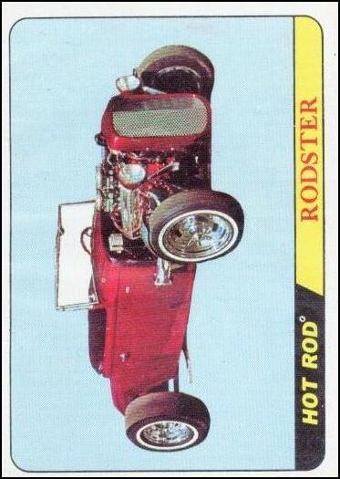 Hot Rods (Base Set) card 7-B Rodster  (Yellow Back)