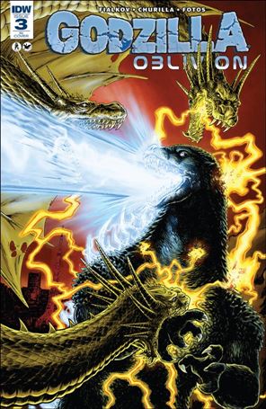 Godzilla: Oblivion issue 3-C Tadd Galusha 1:10 Cover