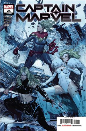 Captain Marvel (2019) issue 24 Jorge Molina Cover