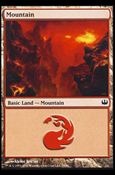 Magic the Gathering: Duel Decks: Knights vs. Dragons (Base Set) card 79 Mountain