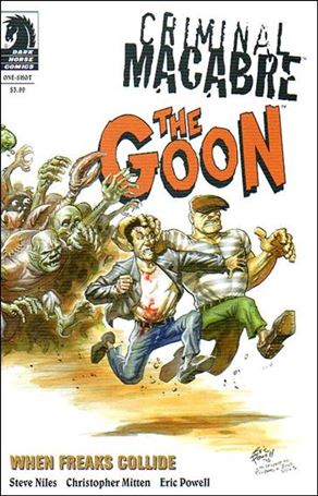 Criminal Macabre/The Goon: When Freaks Collide issue 1-B Eric Powell 1:5 Cover