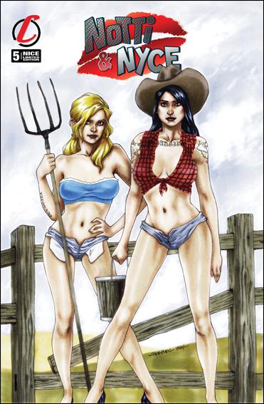 Notti & Nyce (2014) issue 5-B Brent Peeples Nice Cover 1/100