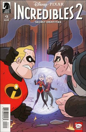 Incredibles 2: Secret Identities issue 2 Jean-Claudio Vinci Cover