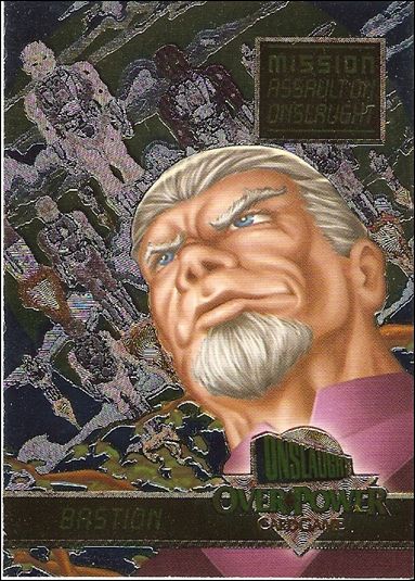 Marvel Ultra: Onslaught (Overpower Mission Powerblast Subset) card 5 Bastion