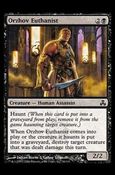 Magic the Gathering: Guildpact (Base Set) card 54 Orzhov Euthanist
