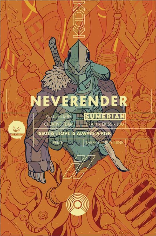 Neverender issue 6-B Devin Kraft Orange Cover