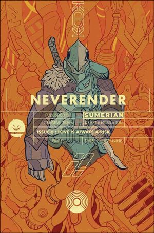 Neverender issue 6-B Devin Kraft Orange Cover