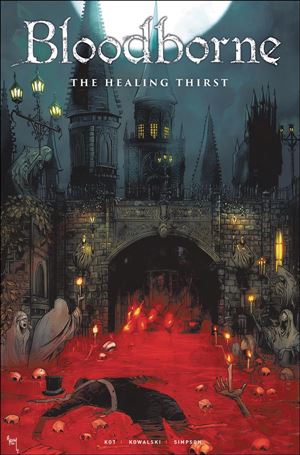 Bloodborne issue 7-C Damien Worm Cover