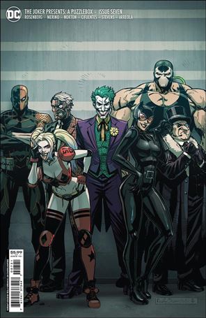 Joker Presents: A Puzzlebox issue 7-B Reilly Brown Cardstock Cover