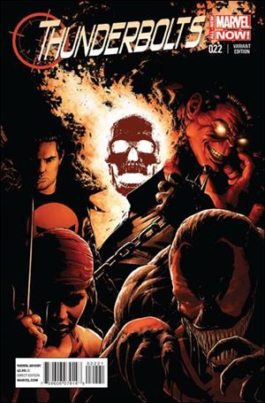 Thunderbolts (2013) issue 22-B John Tyler Christopher 1:50 Cover