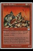 Magic the Gathering: 6th Edition (Base Set) card 196 Orcish Artillery