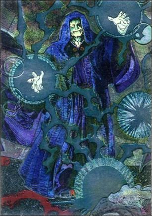 Star Wars Galaxy: Series 2 (Foil Subset) card 9 Emperor Palpatine - Etched Foil