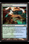 Magic the Gathering: Gatecrash (Base Set) card 240 Breeding Pool