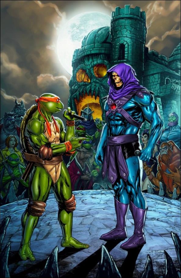 Masters of the Universe / Teenage Mutant Ninja Turtles: Turtles of Grayskull issue 1-G Raymond Gay Retailer Exclusive Homage Virgin Cover