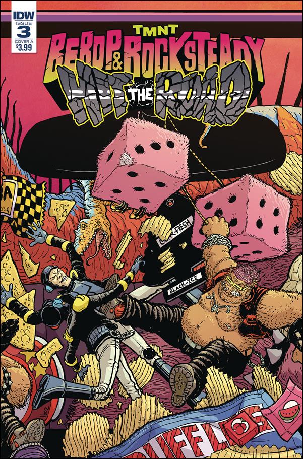 Teenage Mutant Ninja Turtles: Bebop & Rocksteady Hit The Road issue 3 Nick Pitarra Cover