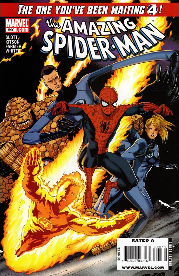 Amazing Spider-Man (1963) issue 590 Barry Kitson Cover