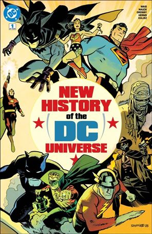 New History of the DC Universe issue 1 Chris Samnee Wraparound Cover