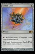 Magic the Gathering: 2013 Core Set (Base Set) card 206 Gilded Lotus