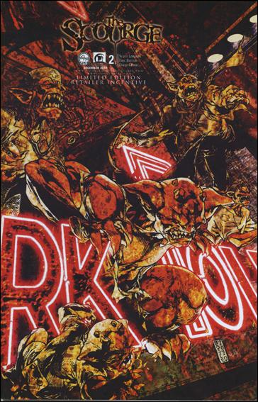 Scourge issue 2-C Eric Battle 1:10 "Infected" Cover