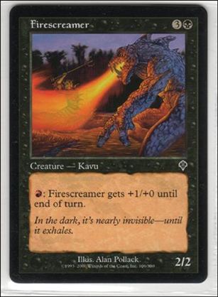 Magic the Gathering: Invasion (Base Set) card 106 Firescreamer