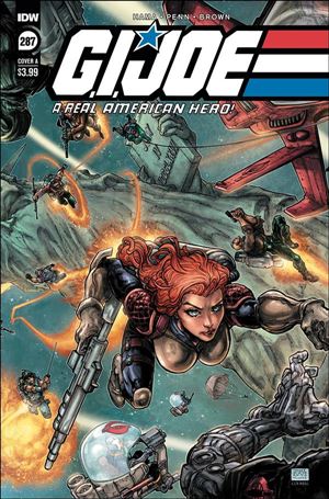G.I. Joe: A Real American Hero issue 287 Freddie Williams II Cover